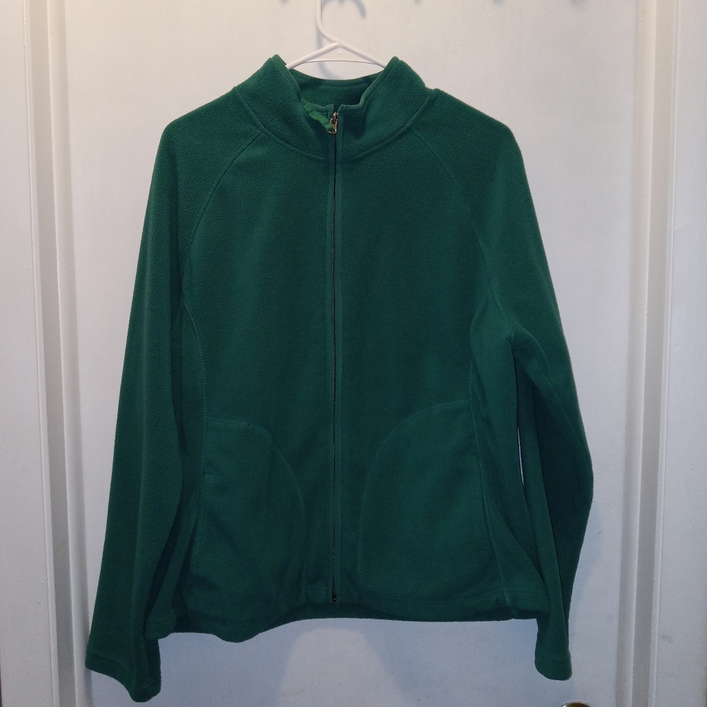 MERONA XL GREEN FLEECE JACKET
